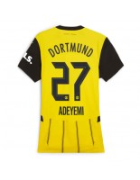 Borussia Dortmund Karim Adeyemi #27 Domácí Dres pro Dámské 2024-25 Krátký Rukáv